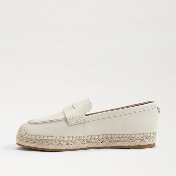 Sam Edelman Cream Espadrille Loafers - Picture 6 of 6